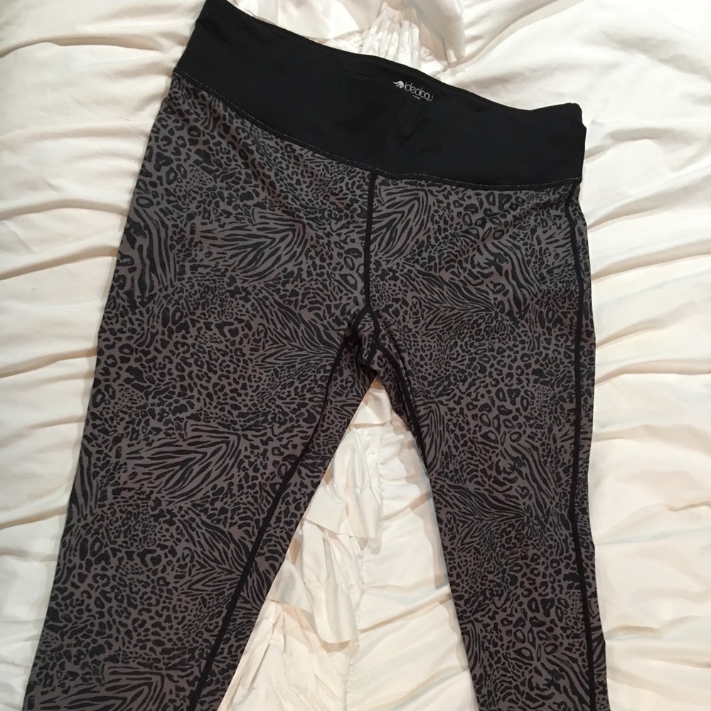 Leopard workout Capri